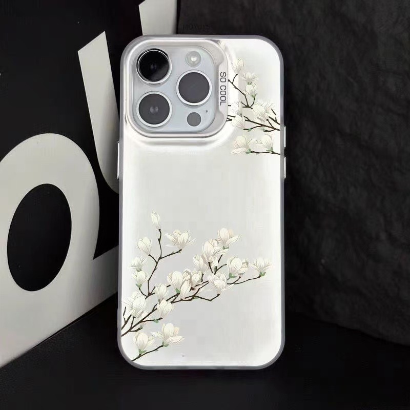 El nuevo estilo nacional se aplica a la carcasa del teléfono móvil iphone16 Apple 15promax/14plusS anti-caída 13pro1 2/11