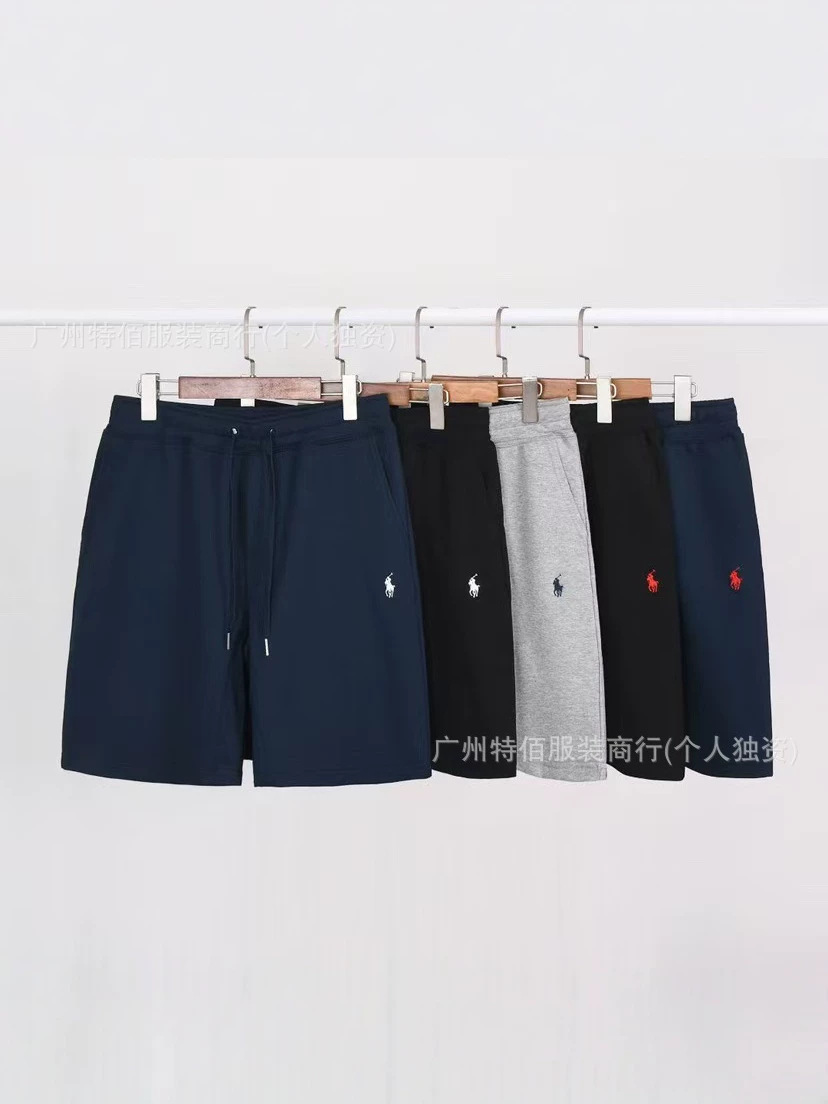 Cross-Border Foreign Trade New Style Pony Embroidered Shorts for Men and Women, Summer Golf Sports Casual Loose Beach Pants