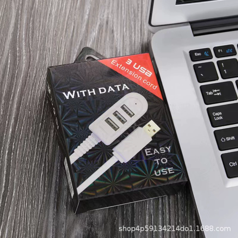 Один перетаскивай три 2USB удлинительная линия HUB подходит для расширения док-станции Type-C быстрая зарядка дата кабель тройная зарядка