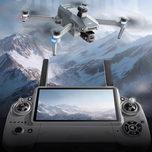 Kf100 Screen Control High-Definition Night Aerial Photography Laser Obstacle Avoidance Three-Axis Gps Positioning Brushless Remote Control Foldableing Drone