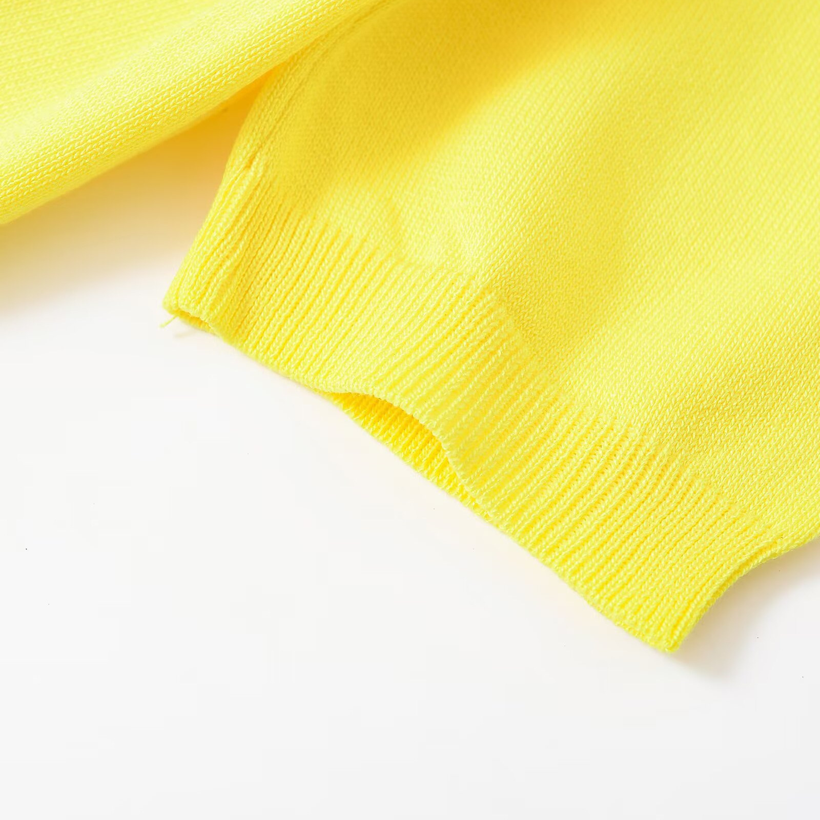 Women's Clothing Women's Fashionable Plain Knit Sweater Simple Crew Neck Short Sleeve Basic Top Summer For Formal & Casual For Women_ecoleips.com