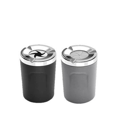 Car ashtray – flying, practical car interior accessory