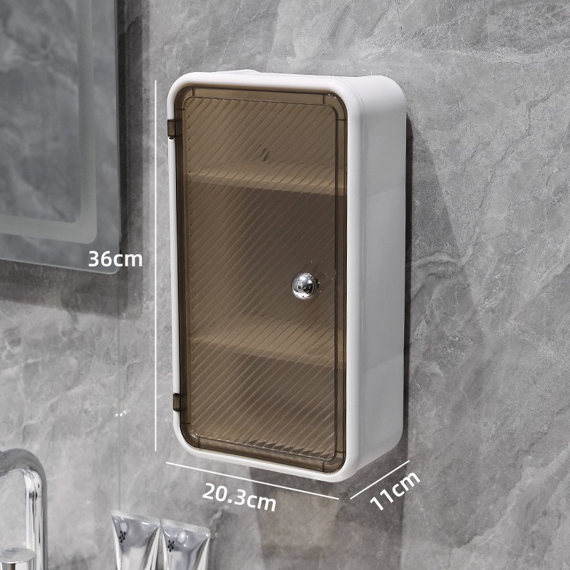 トイレトイレティッシュボックス穴なし防水洗面タオル生理用ナプキン壁掛け式棚ティッシュ収納ボックス|undefined
