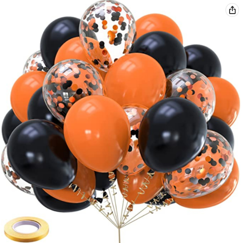 Metal globo de plata 40 unidades 10 pulgadas metal plata y confeti globo de látex fiesta de cumpleaños a granel