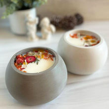 DIY Round Candle Jar Pot Silicone Molds for Making Uv Epoxy
