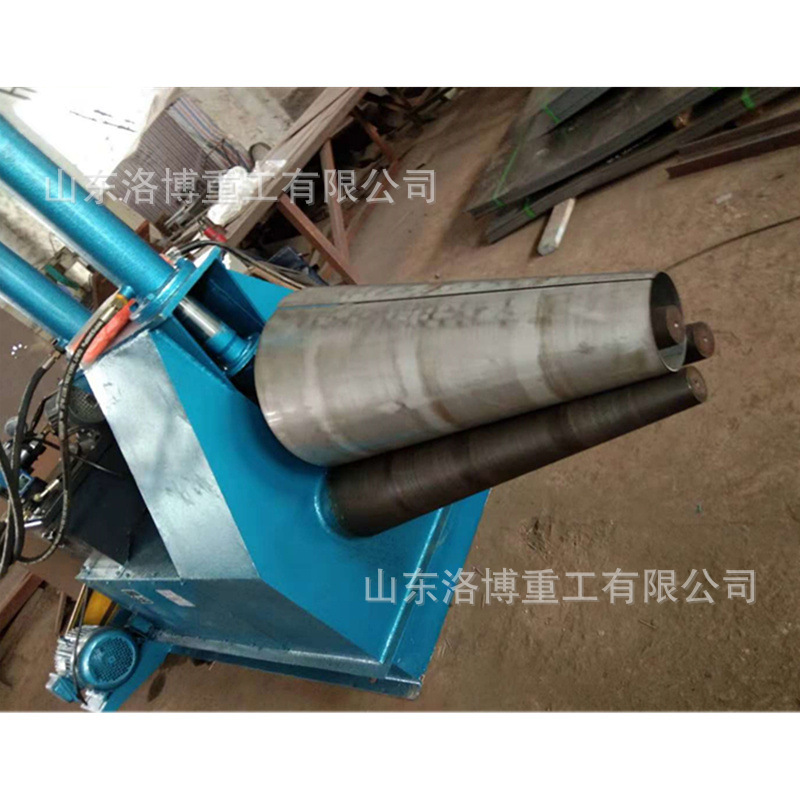 多用途锥形卷板机 小型喇叭口卷板机 全自动金属卷板机