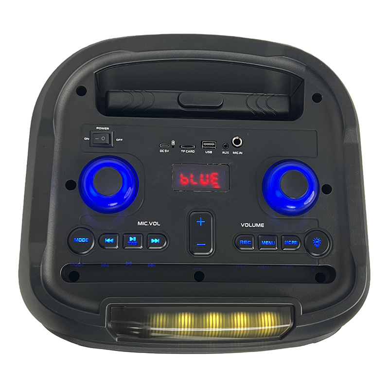 Venta al por mayor caliente 12 pulgadas 40W altavoces portátiles para boda Bluetooth K banda doble diseño portátil