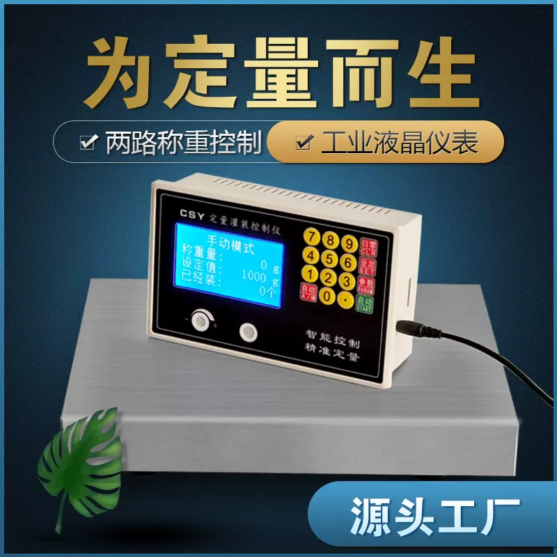 穿山乙厂家 G2定量秤 两路自动称重定量控制器 2路分装灌装机仪表
