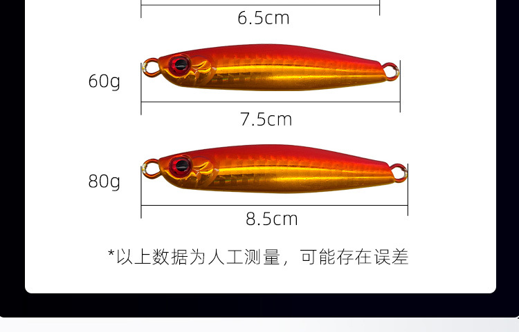 4 Colors Metal Jigging Fishing Lures Deep Diving Spoon Daits Dass Trout Fresh Water Fishing Lure