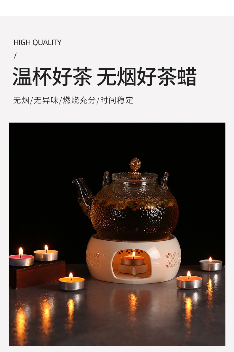Smokeless Tealight Candles 4 Hour Burn Round White Wax for Tea Warming Aromatherapy and Ambiance 100 Pack overview