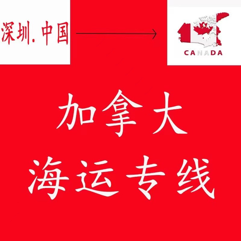 logistics加拿大超大件海运 专线跨境物流双清含税国际物流美国