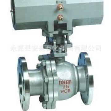 不锈钢球阀气动球阀 法兰球阀 O型气动球阀Q641F