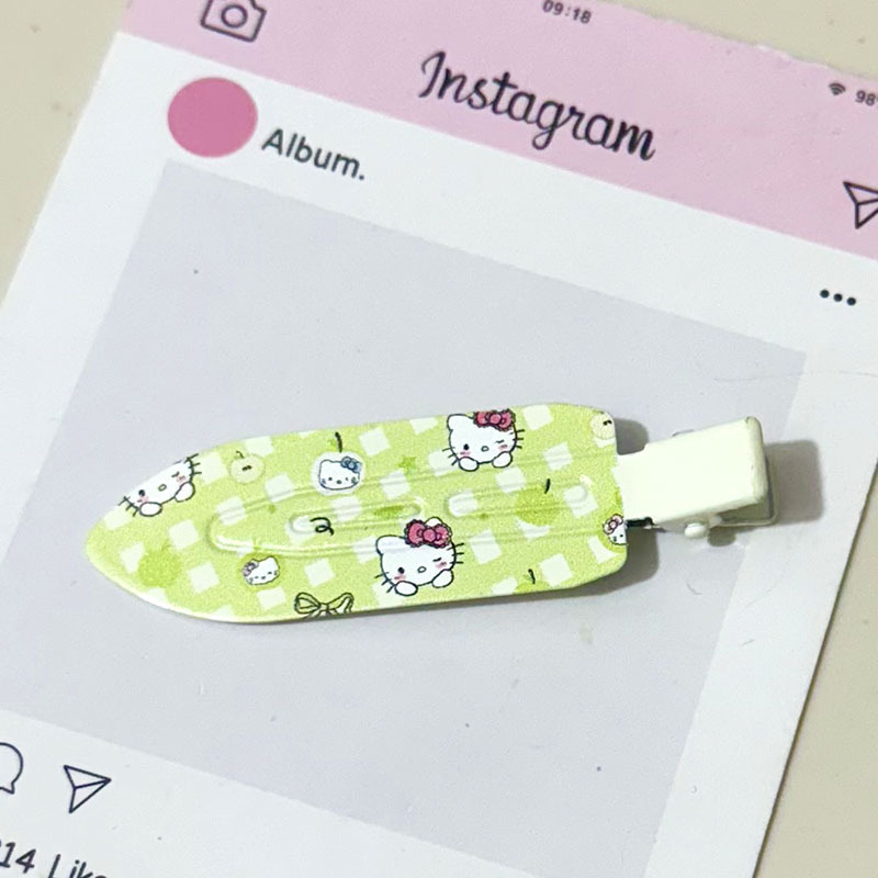 卡通猫咪铲子发夹趣味可爱甜美少女心百搭鸭嘴夹学生刘海碎发夹|undefined