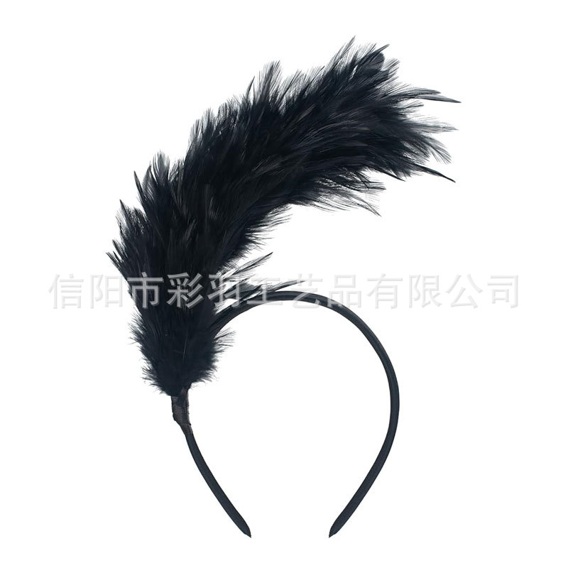 Amazon's best-selling feather headband for parties, gatherings, dances, stage performances, and fashionable holiday accessories
