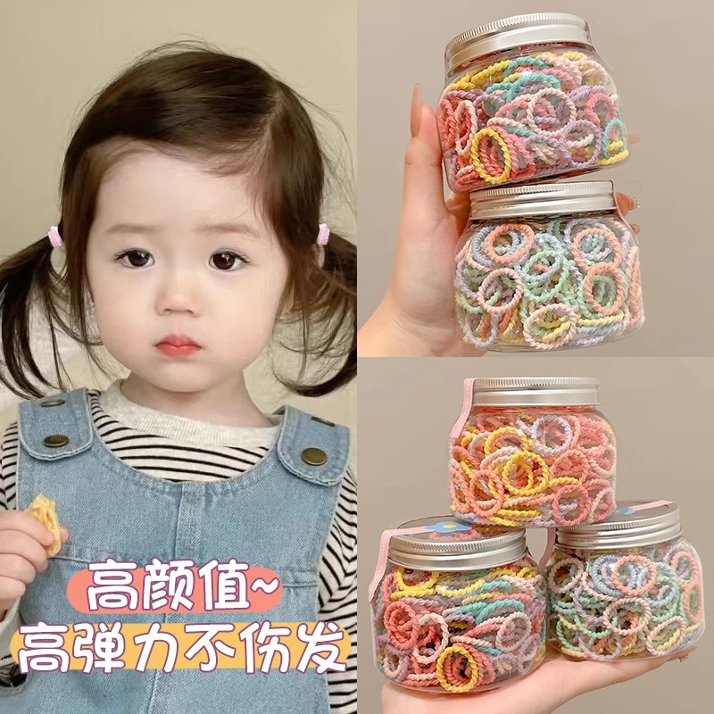 Cuerda para el cabello para niños, cuerda para el cabello para niñas, no daña el cabello, banda elástica, cuerda para el cabello, accesorios para el cabello para bebés, tocado de trenza para niñas