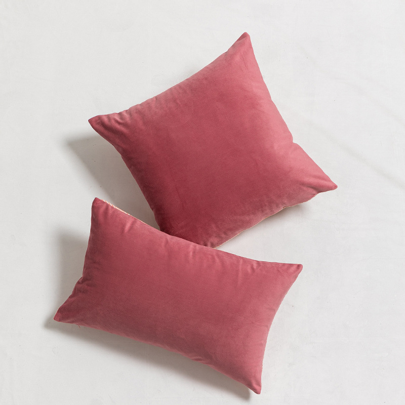 New Polyester Cotton Jacquard Pillow Sofa Cushion Bedside Cushion_voghion.com