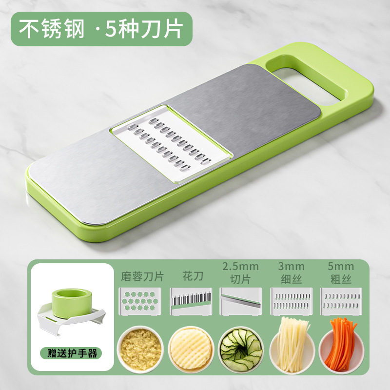 칼 5개 [광택 스테인리스 스틸이 낙하에 더 강함]