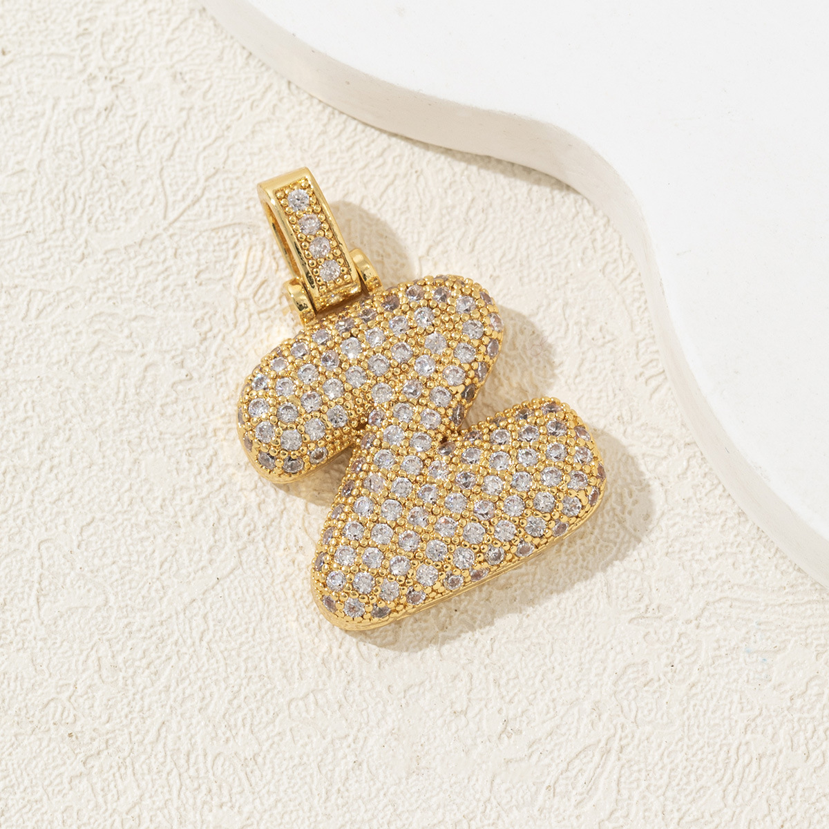 1 Piece Copper Letter Polished Pendant display picture 29