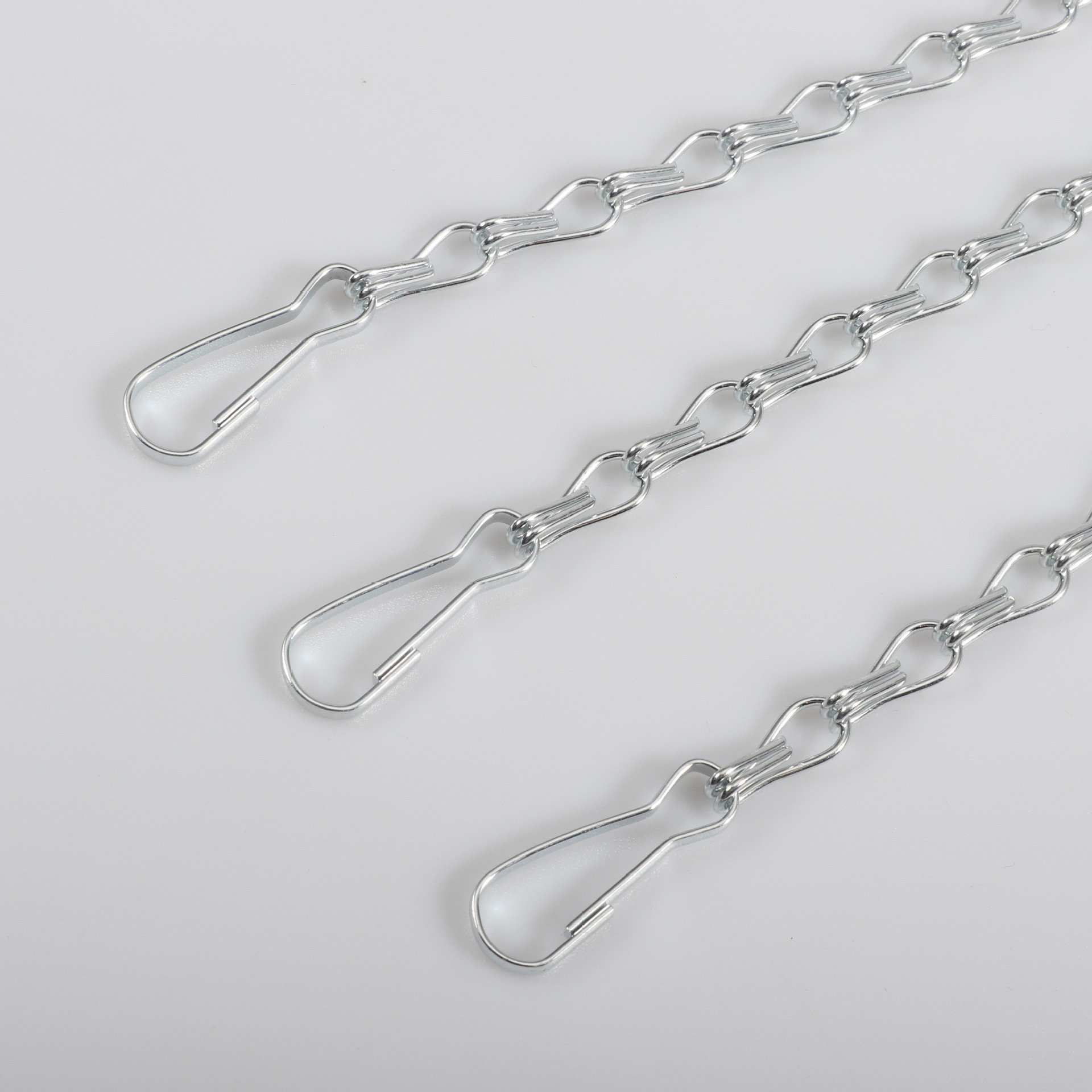 Accesorios de jardín de maceta pequeña cadena de hierro de metal cadena de colgante de cesta de flores cadena de maceta blanca