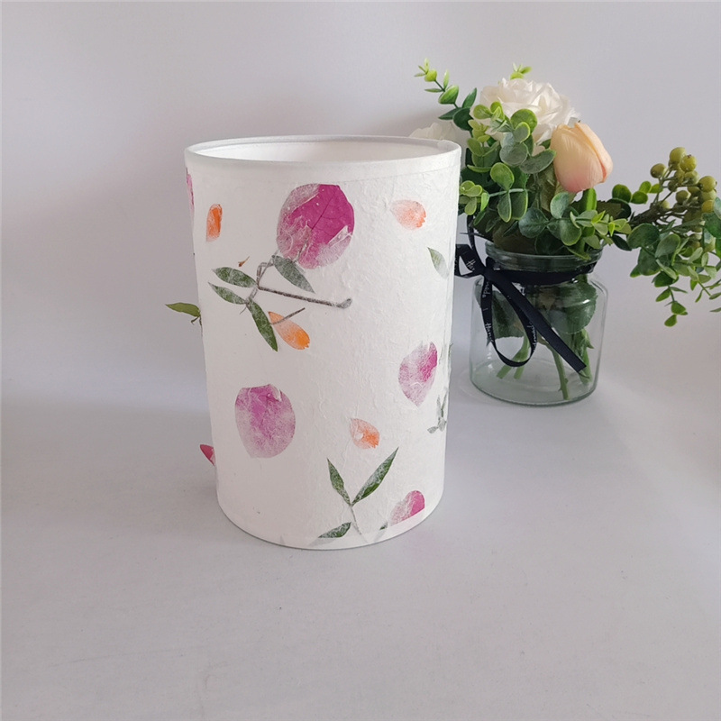 Creativo moderno medio flor antigua papel Shell lámpara accesorios se pueden enviar a profesores y compañeros exquisitos regalos