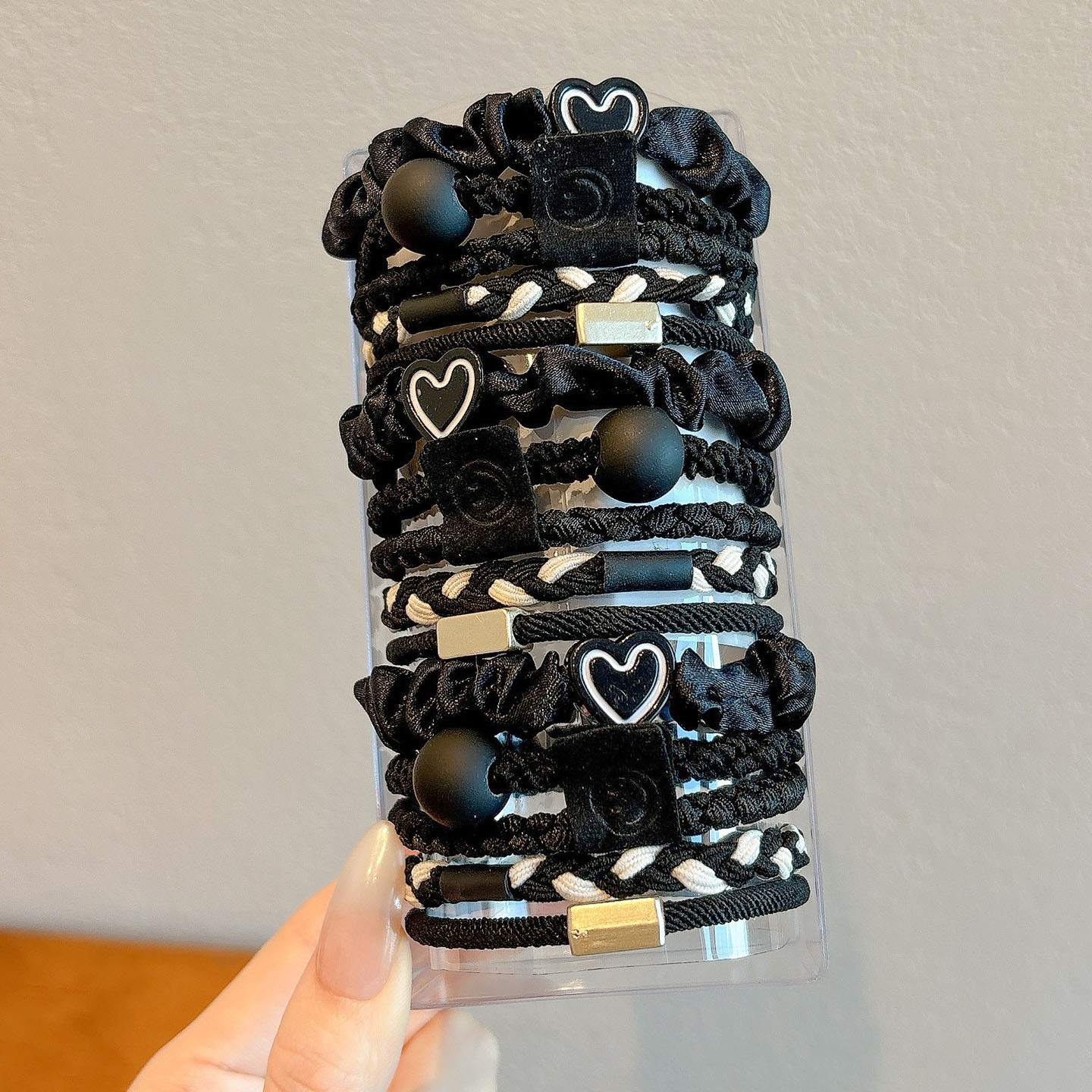 Coletero elástico sencillo de nuevo estilo 2026, banda para el pelo pequeña sin costuras para mujer, suave para el cabello, sujetador de cola de caballo.