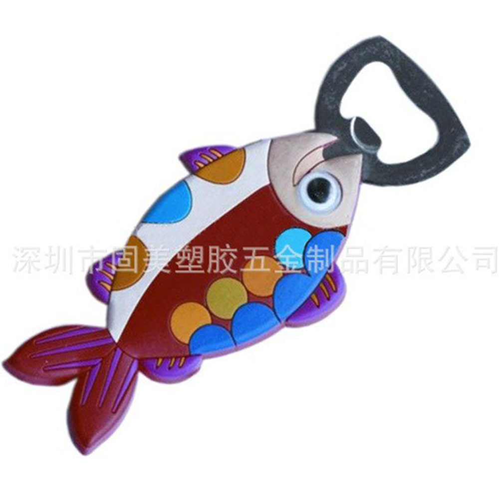 주방용품 입체 병따개 만화 이미지 다기능 맥주와 레드와인 병따개는 그림에 따라 생산됩니다.