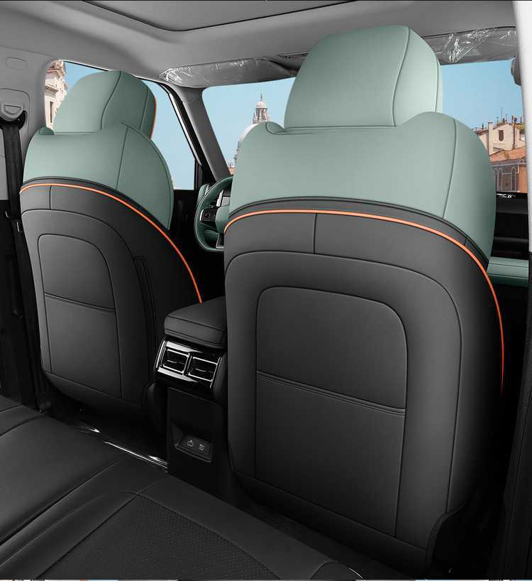 Special seat covers for Chery iCAR03, 24 models of car seat cushions, full coverage perforated leather iCAR03 seat covers, all-season cushion