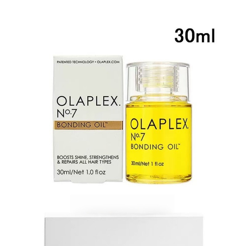OLAPLEX No. 7 ヘアケア エッセンシャル オイル 30ml は、縮れを改善し、滑らかにし、高温を防ぎ、乾燥した髪を修復します。|undefined