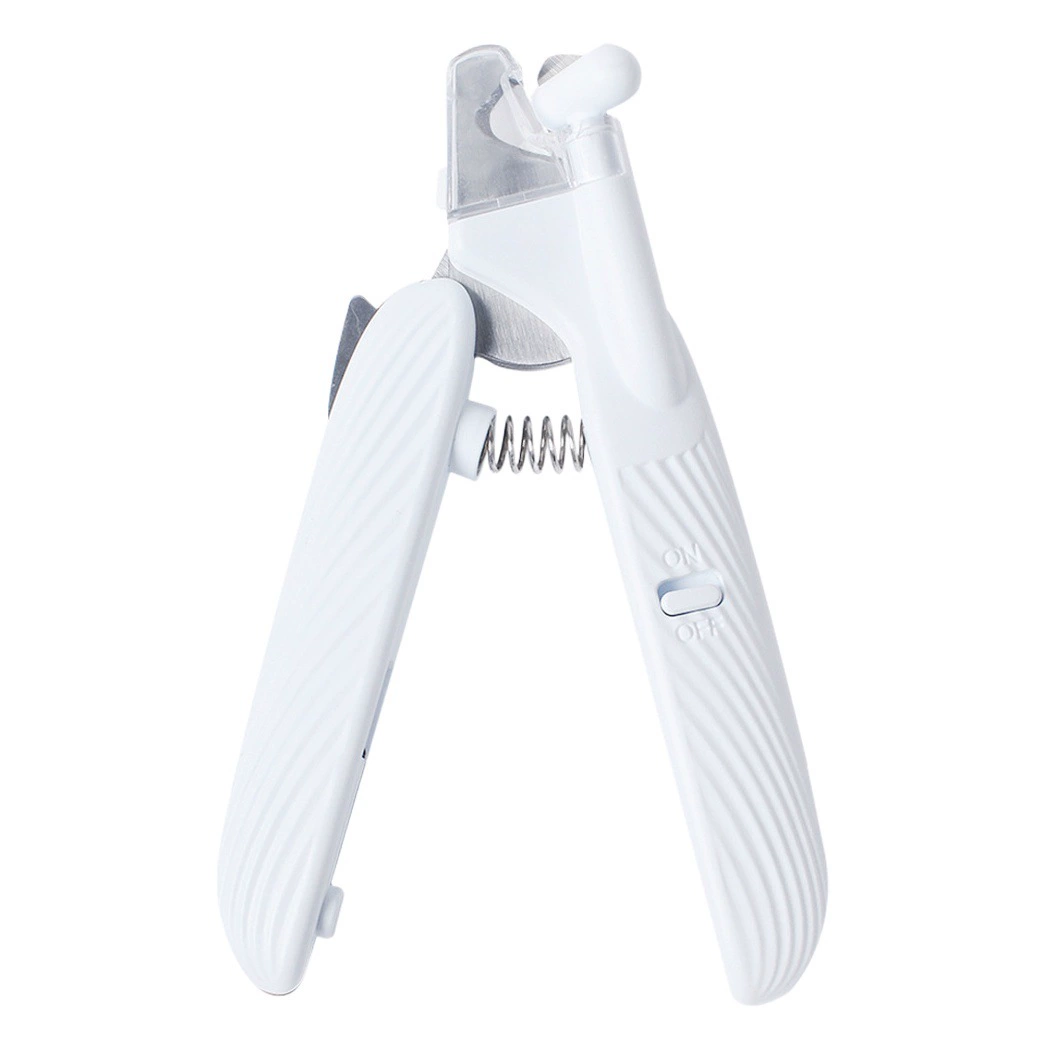 Горячие продажи цельные кусачки для ногтей свет для глаз положение крови Нескользящие Большие кусачки для ногтей для кошек и собак кусачки для ногтей с пилкой