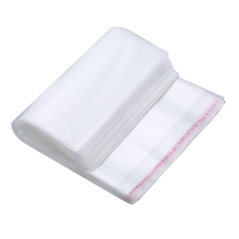 En stock OPP bolsa autoadhesiva bolsa adhesiva transparente bolsa de ropa al por mayor joyería bolsa de auto-Sellado bolsa de embalaje de plástico grande