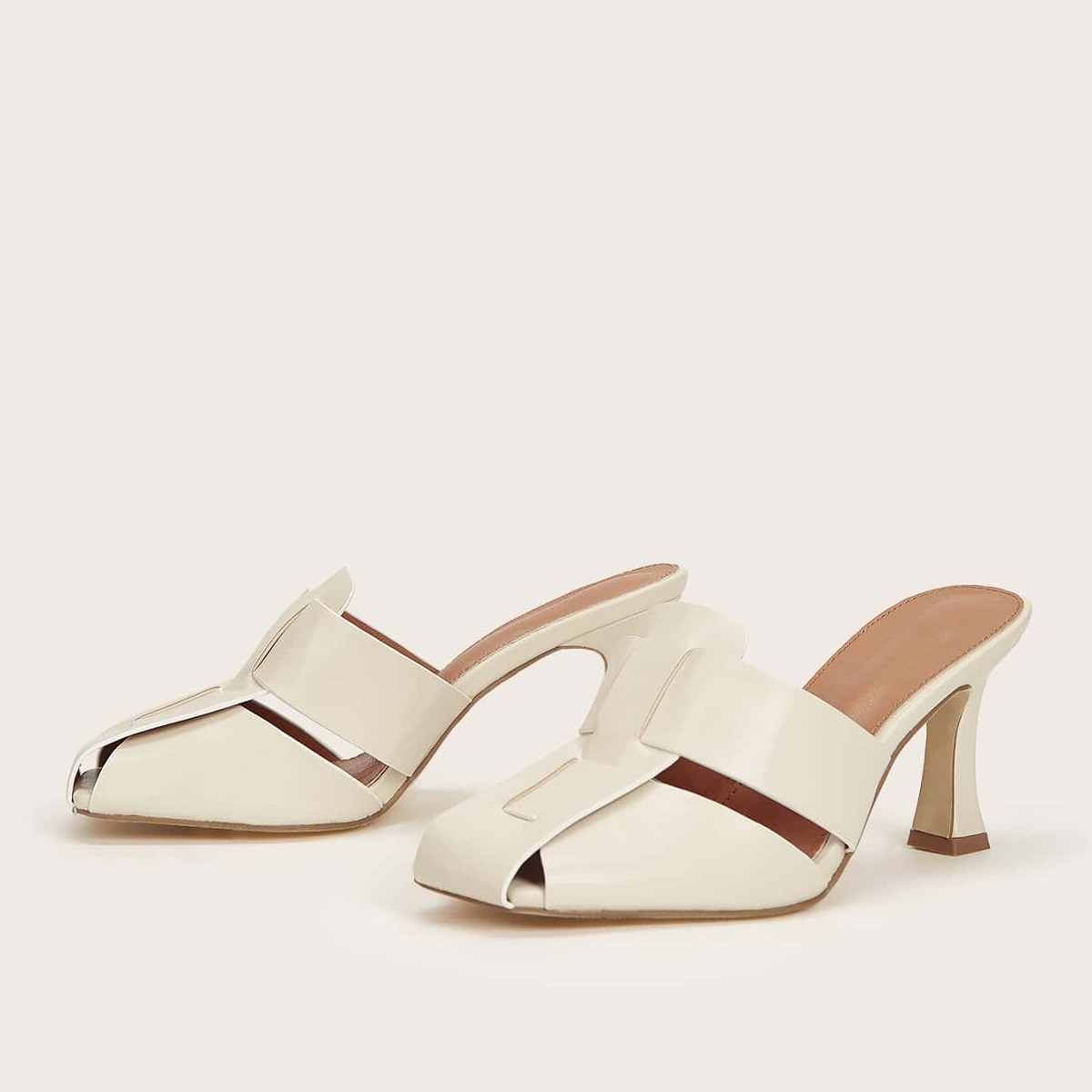 Motevevde sandaler med øvre mellomhæl_voghion.com