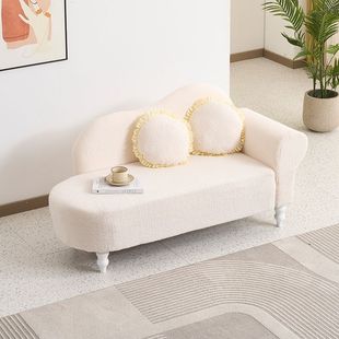 Mini Sofa for Small Spaces, Chaise Lounge Chair for Living Room, Balcony, Bedroom, Chaise Longue, Clothing Store, Rental Room, Chaise Lounge