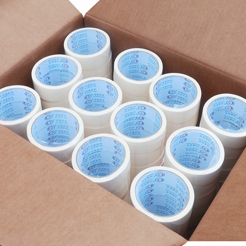 White decorative paper tape, specifically designed for art students, with edge protection and no vis