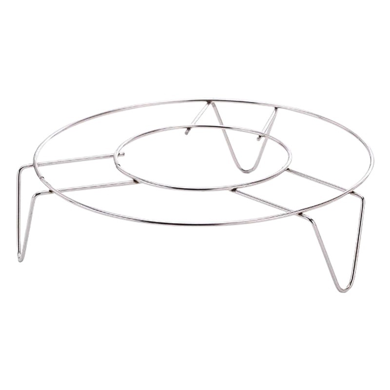 Ventas directas de la fábrica 201 no magnético de acero inoxidable vapor de cocina gadget trípode vapor olla de vapor olla