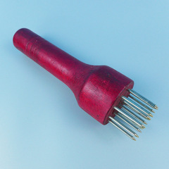 17-pin meat loosening needle, stainless steel pig skin insert, punching meat loosening tool, meat hammer, tendon breaking fork, meat needle, meat loosening tool