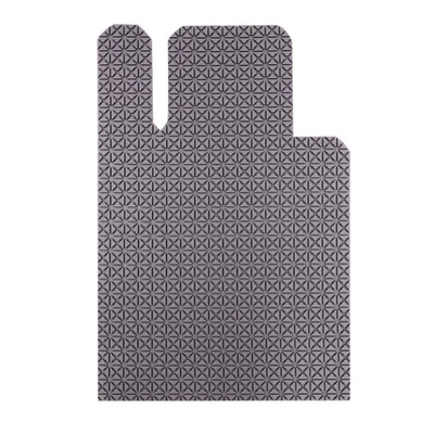 TPE car floor mats Universal Foot Pad - light-gray-drivers-side-single-piece