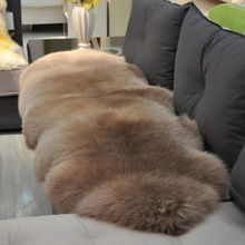 澳洲纯羊毛沙发垫整张羊皮羊毛地毯坐垫飘窗垫客厅卧室毛毯可钉做