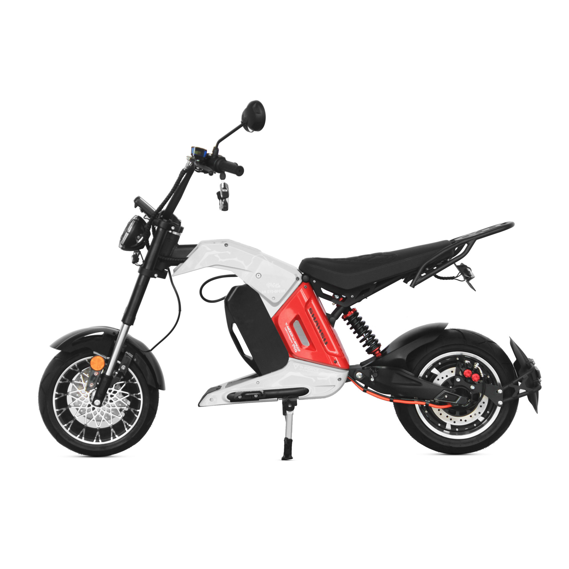 Eec Dot Adult Scooter Two-Wheeled Motorcycle Harley Electric Car Hm-8 Cross-Border Overseas Warehouse Straight Hair