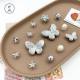 Cross-border hot-selling hole shoes diy accessories fashion bear ins Amazon hot-selling accessories hole shoes flower high-end sense