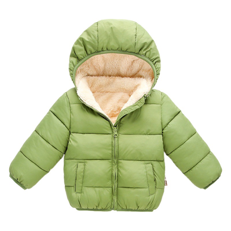Children's down Jackets for Boys and Girls, Lamb Velvet Winter Jackets, Baby Winter Jackets, Kidsren's Baby Thickeneded Jackets