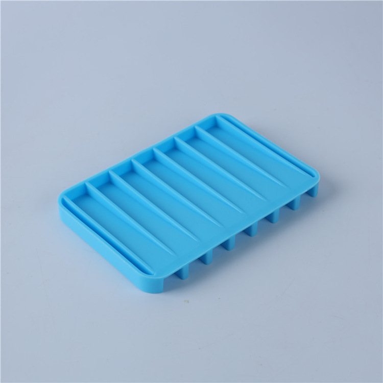 Estante de jabón de silicona explosivo transfronterizo Estante de jabón para escurrir Estante de jabón de silicona antideslizante para el hogar Estante de jabón de silicona personalizado