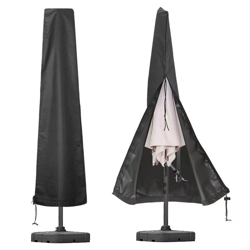 Umbrella Cover 210D Oxford Cloth Outdoor Parasol Dust Cover Waterproof Banana Umbrella Cover Umbrella Cover Outdoor Furniture Cover