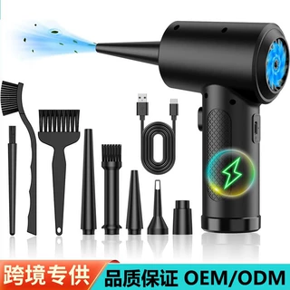 跨境手持无线吹尘器便携式大功率吹灰枪车家两用键盘机箱除尘神器