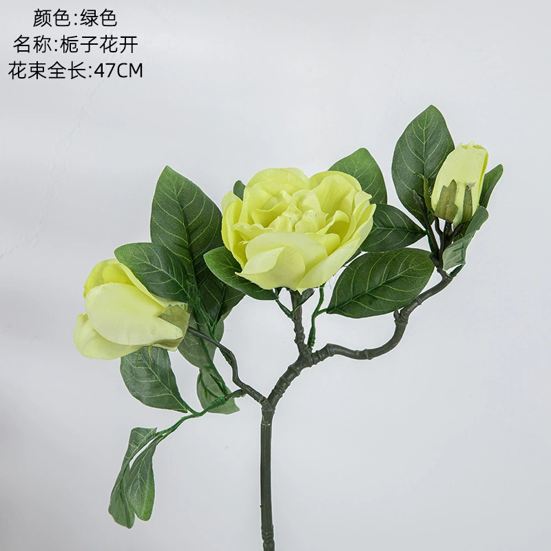 Поставщик одиночного браслетаGardenia имитационные цветы оптом искусственные цветы для свадьбы дом decoration GF15265A
