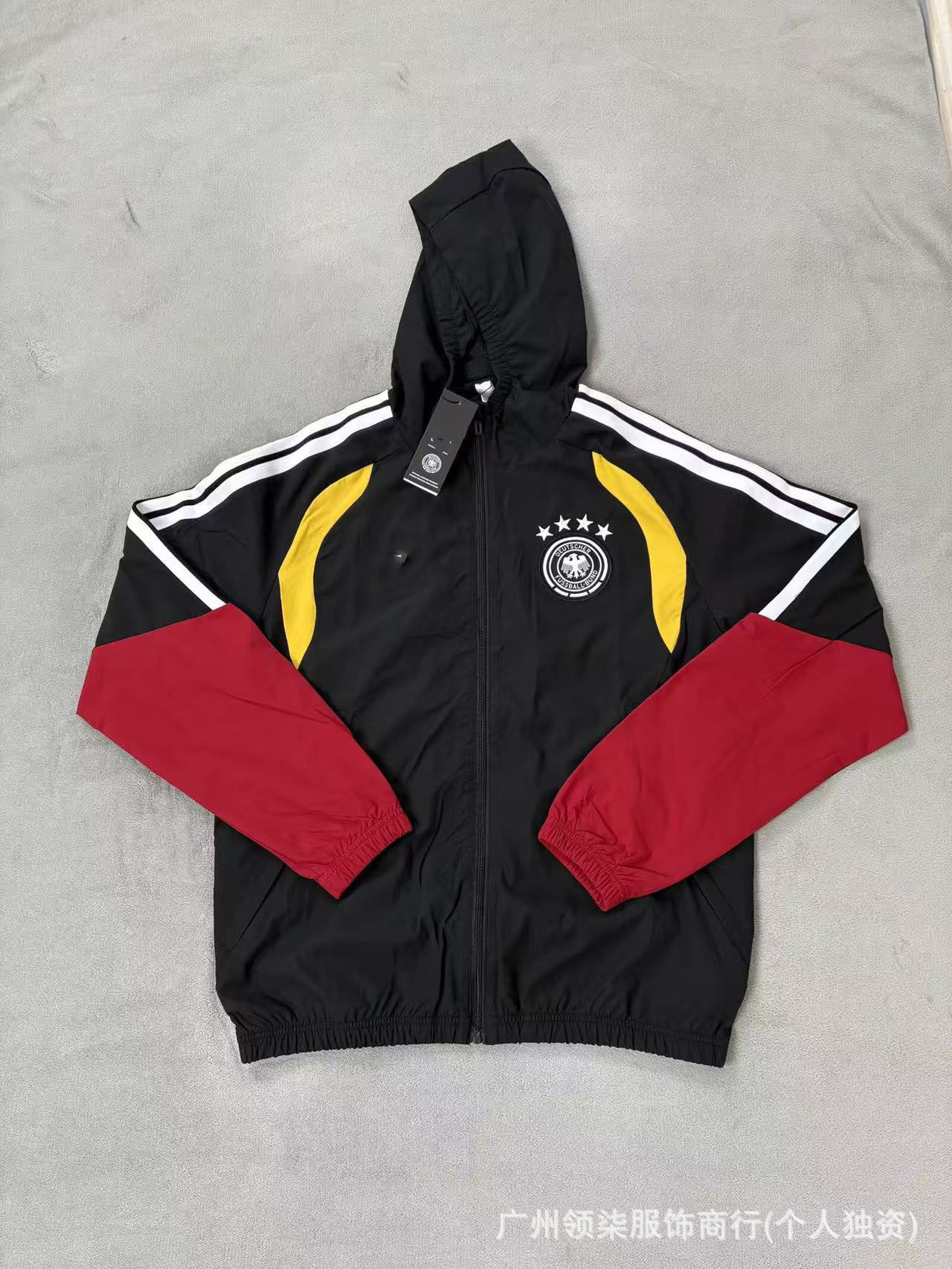 Nuevo fútbol de doble cara chaqueta de algodón Brasil París México Arsenal Alemania BairbaL impermeable