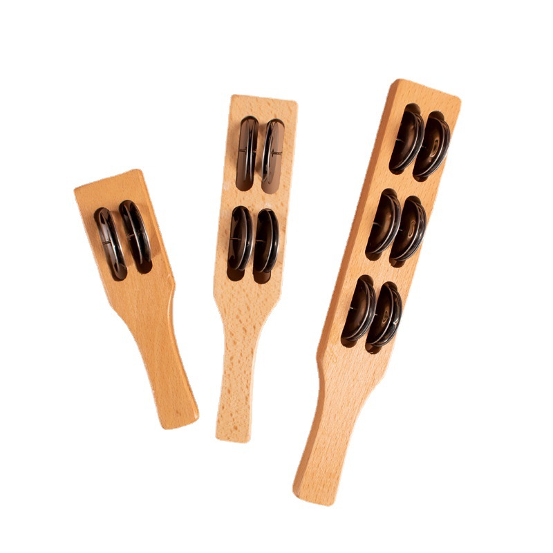 Kindergarten Orff instrumento de percusión registro 2 Bell 4 Bell 6 Bell tablero palillos traqueteo de la mano de juguete campana tambor de enseñanza de la escuela primaria ayudas