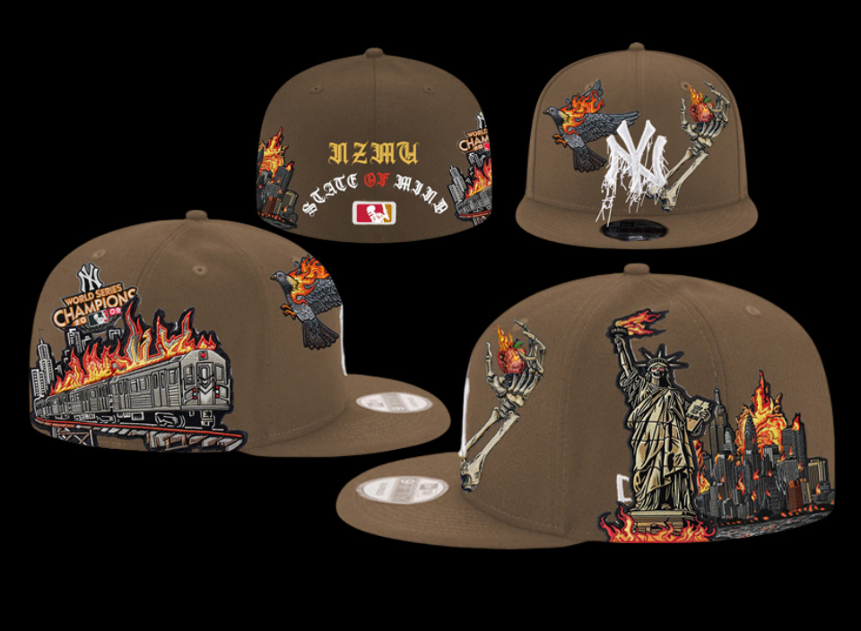 PouChangAnFo al por mayor nuevo estilo AA calidad bordado gorra de béisbol sombrero Yankees hombres y mujeres gorra de letras de hip-hop