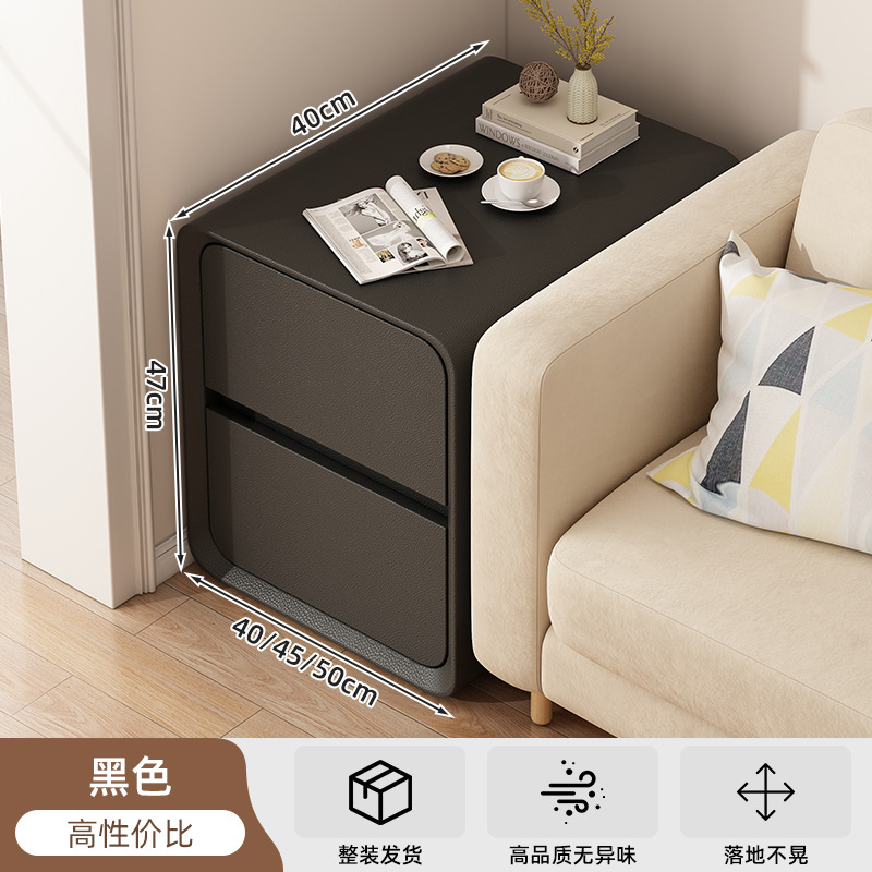 Mesa de cabezal de cama dormitorio armario de almacenamiento armario de almacenamiento tipo pequeño nuevo armario de exhibición librería doméstica estante de almacenamiento multifuncional