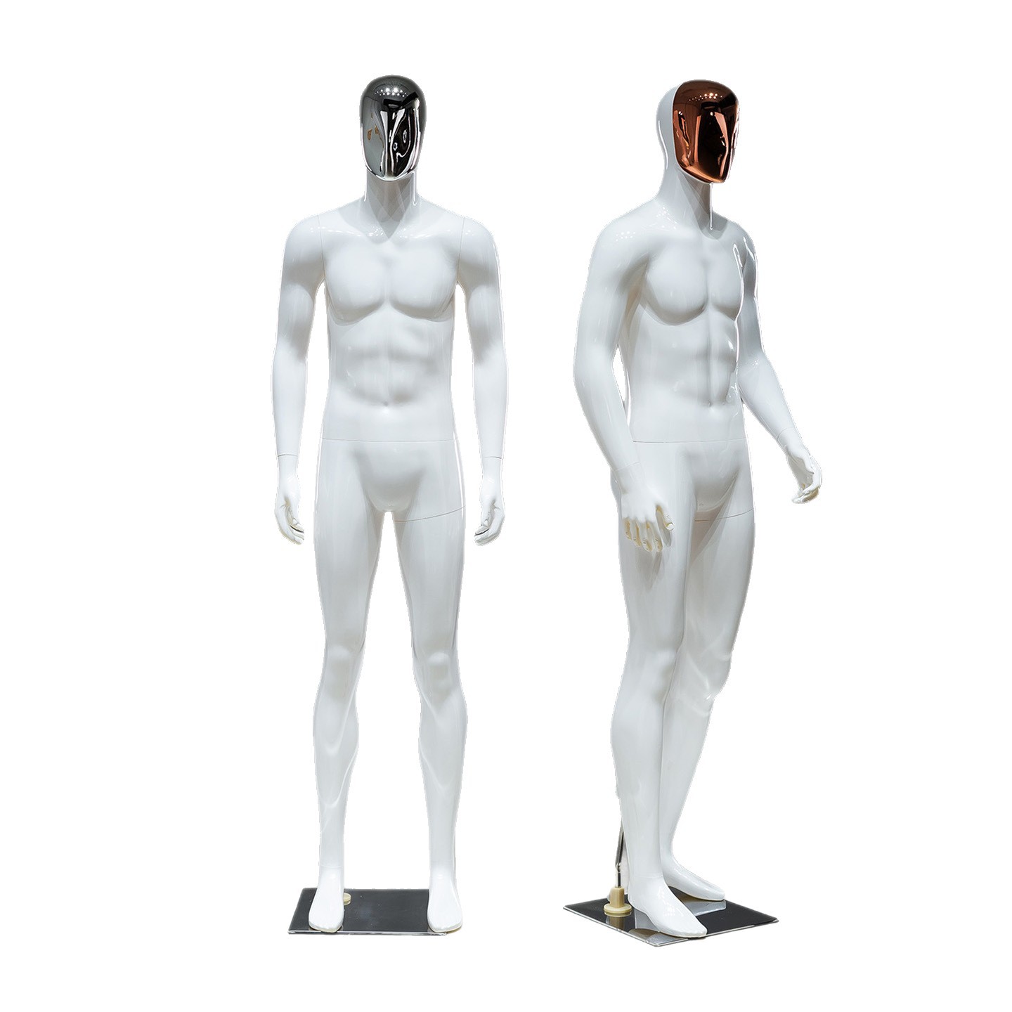 Maniquí Masculino de Exhibición de Plástico Cuerpo Completo para Tiendas de Ropa Masculina y Escaparates