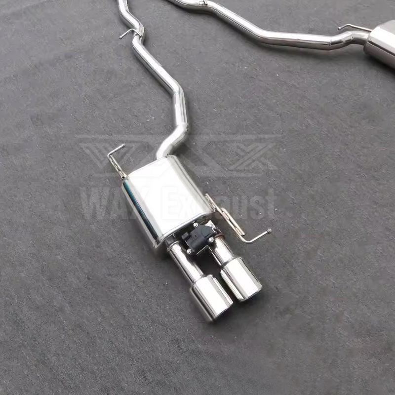 Suitable for Bmw 5 Series F18 F10 530 535 2010-2016 Stainless Steel Valve Mid-Section and Tail-Section Exhaust Pipes